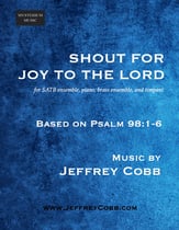 Shout for Joy to the Lord SATB choral sheet music cover